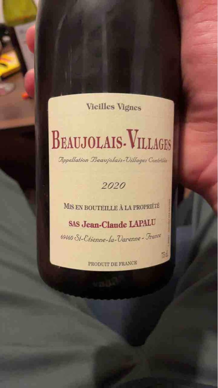 Beaujolais Villages Vieilles Vignes - Jean-Claude Lapalu - Jean-Claude Lapalu 