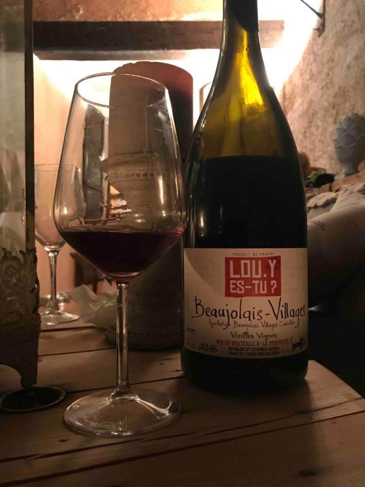 Beaujolais-Villages - Vielles Vignes - Lou. Y Es-Tu? - Mathilde & Stephen Durieu 