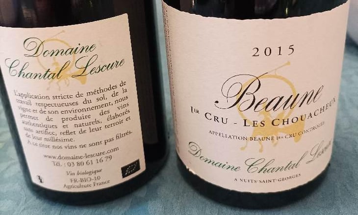 Beaune 1er Cru Les Chouacheux - Chantal Lescure - François Chavériat -2017