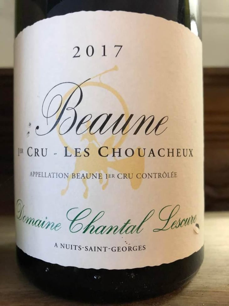Beaune 1er Cru Les Chouacheux - Chantal Lescure - François Chavériat -2017