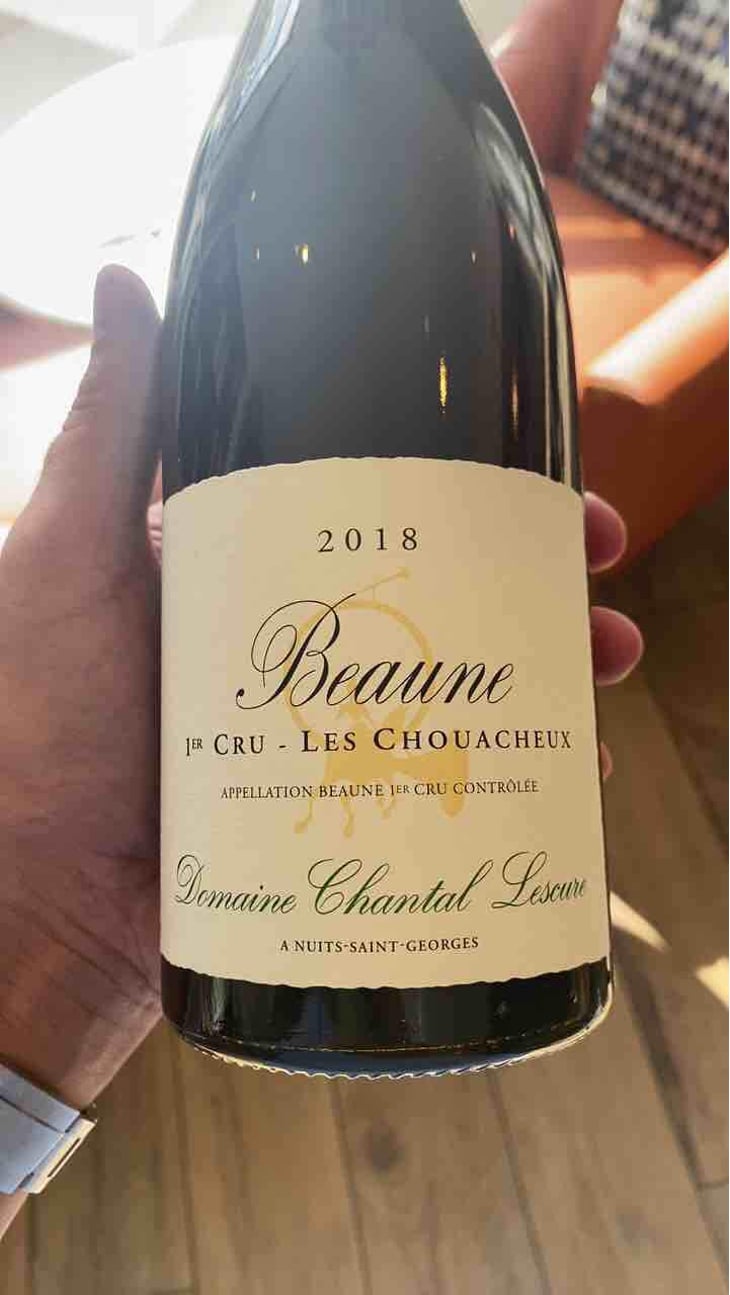 Beaune 1er Cru Les Chouacheux - Chantal Lescure - François Chavériat -2017