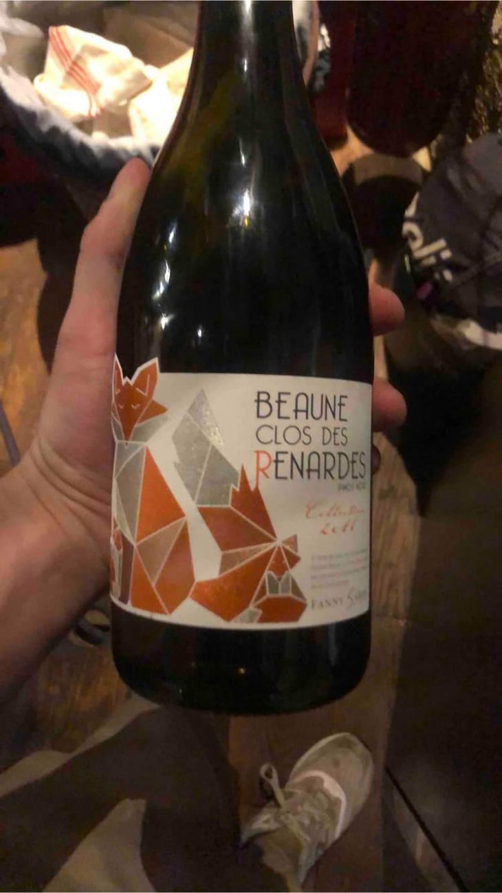 Beaune "Clos des Renardes" - Fanny Sabre - Fanny Sabre 