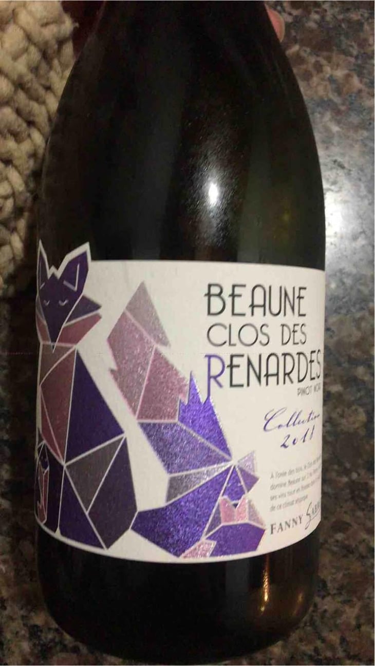 Beaune "Clos des Renardes" - Fanny Sabre - Fanny Sabre 