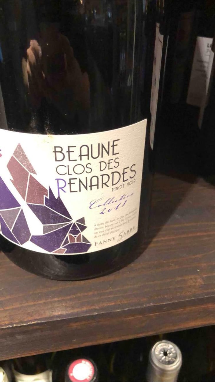 Beaune "Clos des Renardes" - Fanny Sabre - Fanny Sabre 