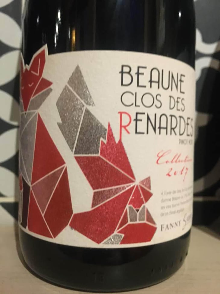 Beaune "Clos des Renardes" - Fanny Sabre - Fanny Sabre 