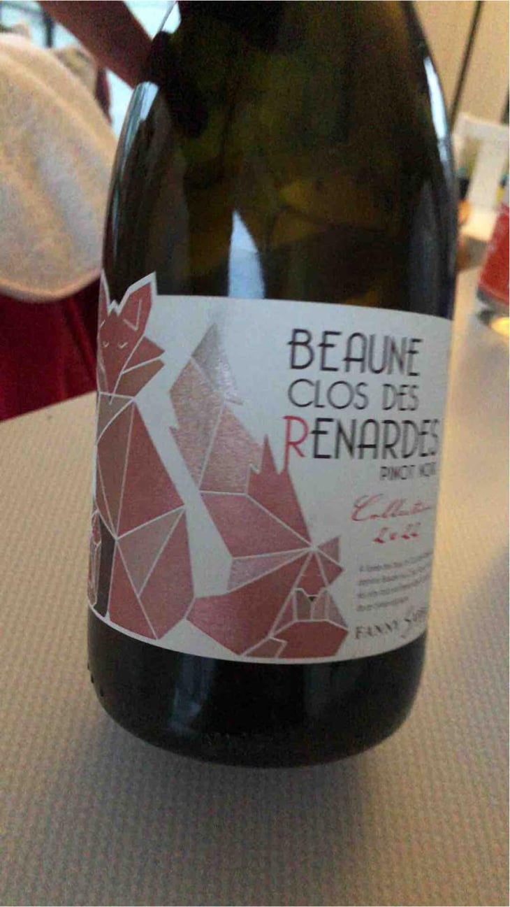 Beaune "Clos des Renardes" - Fanny Sabre - Fanny Sabre 