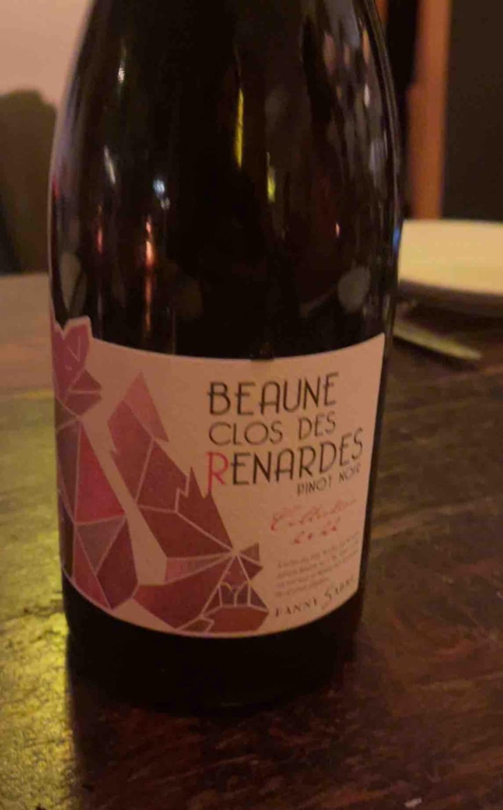 Beaune "Clos des Renardes" - Fanny Sabre - Fanny Sabre 