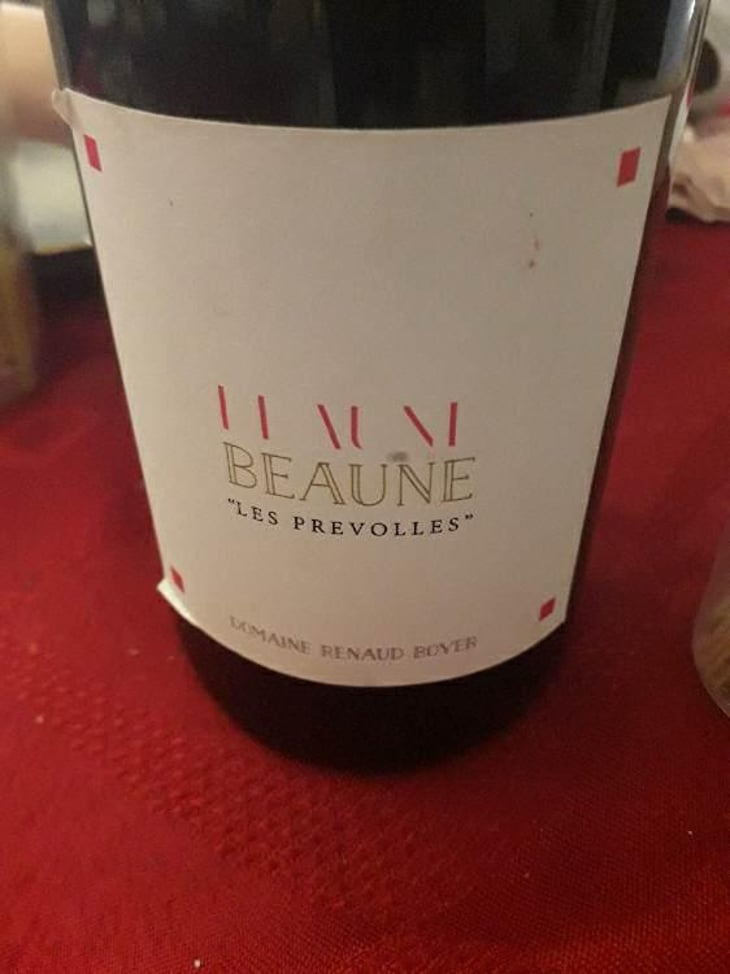 Beaune "Les Prévolles" - Domaine Renaud Boyer - Renaud Boyer 