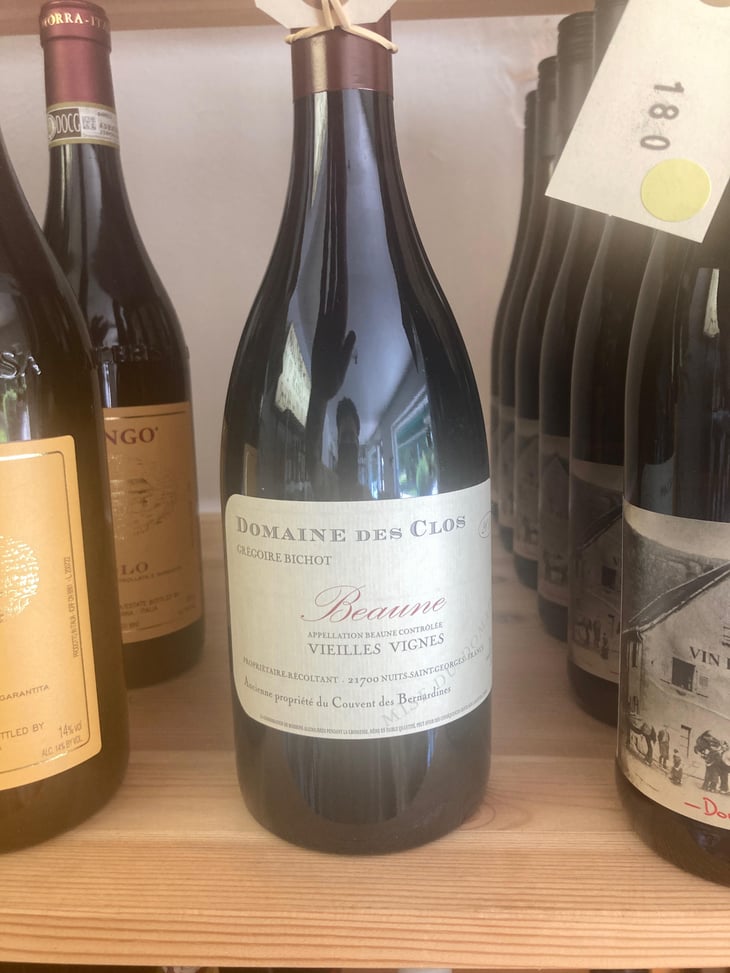 Beaune Vielles Vignes - Domaine Des Clos - Grégoire Bichot -2014