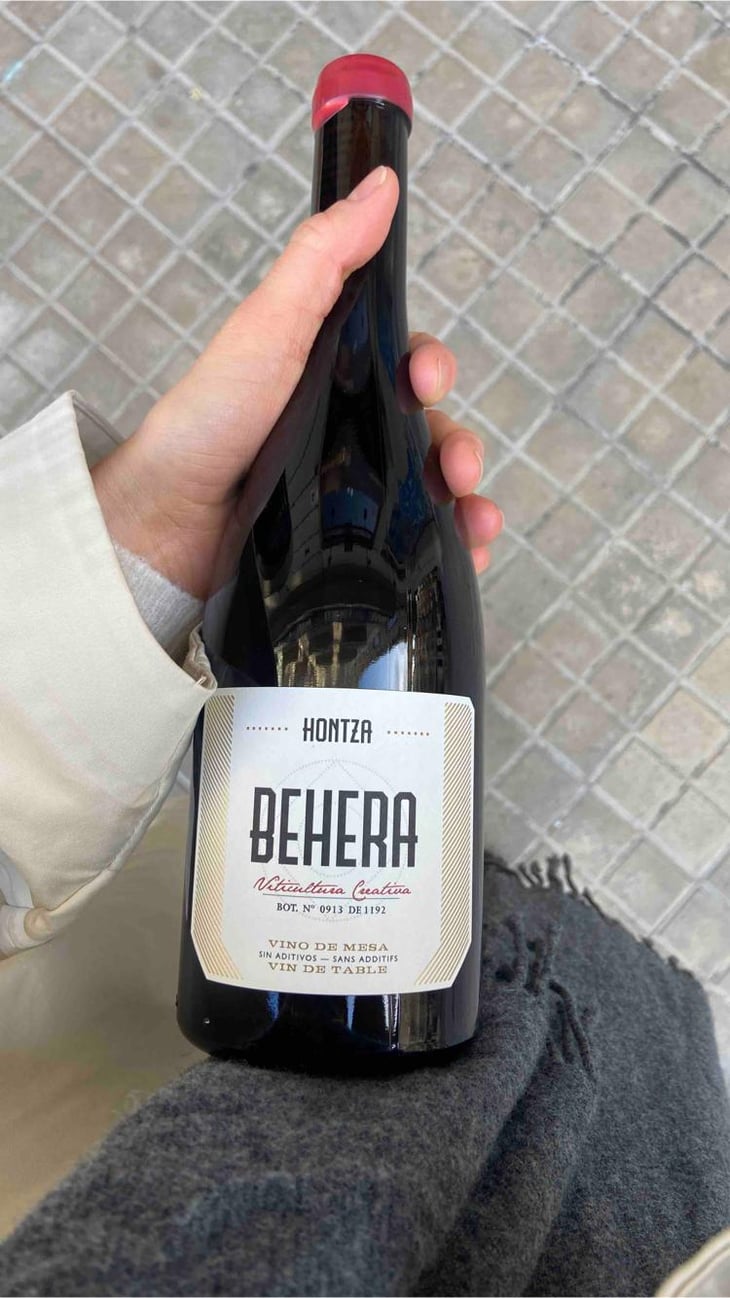 Behera - Viñedos Hontza - Alice Bridoux et Iker Garcia 