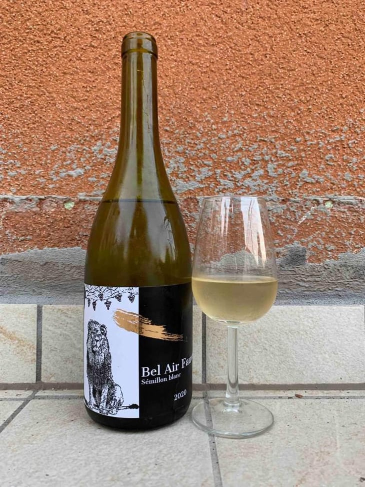 Bel Air Fauve Blanc - Château Terre Fauve - Morgane Jouan & Nicolas Baudet 