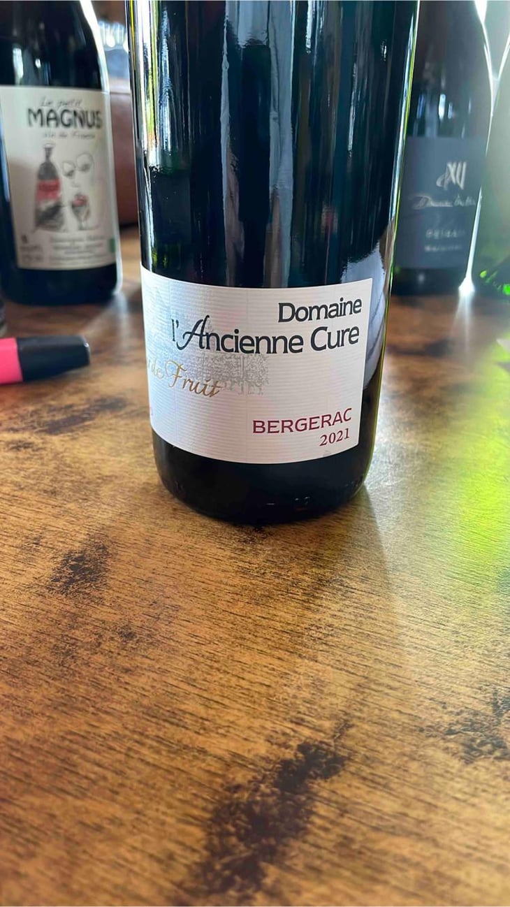 Jour de Fruit - Domaine de l’Ancienne Cure - Christian Roche -2019