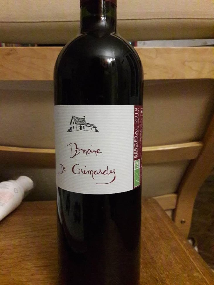 Bergerac Rouge Domaine de Grimardy 2019 - Domaine De Grimardy - Sophie Der Mikaelian et Gael Valet 