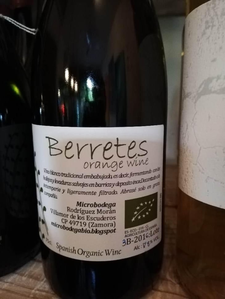 Berretes - Microbodega Rodríguez Morán - Microbodega del Alumbro - Maribel, Abel y Juan José Moreno 