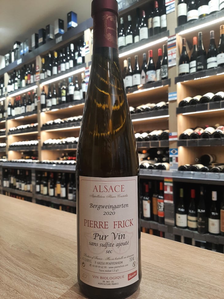 Berweingarten sec - Domaine Pierre Frick - Jean-Pierre, Chantal et Thomas Frick 