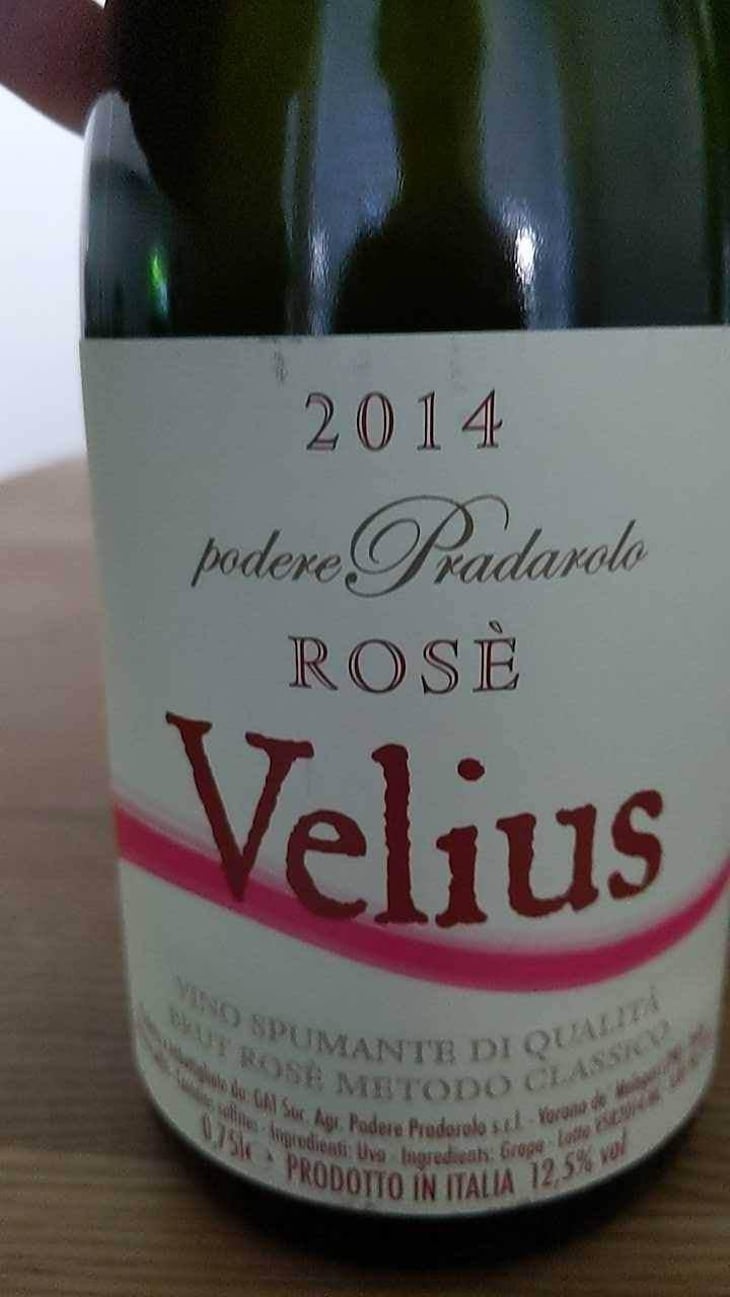 Velius Rosé - Podere Pradarolo - Alberto Carretti 