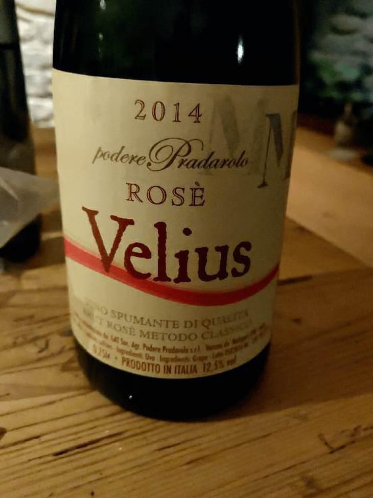Velius Rosé - Podere Pradarolo - Alberto Carretti 