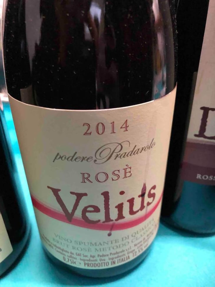 Velius Rosé - Podere Pradarolo - Alberto Carretti 
