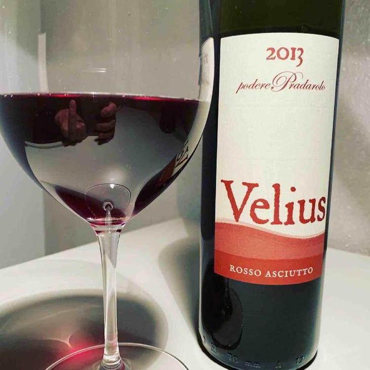 Velius Rosso Asciutto - Podere Pradarolo - Alberto Carretti 