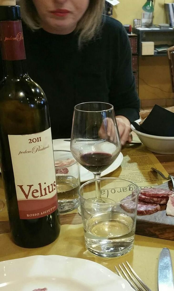 Velius Rosso Asciutto - Podere Pradarolo - Alberto Carretti 