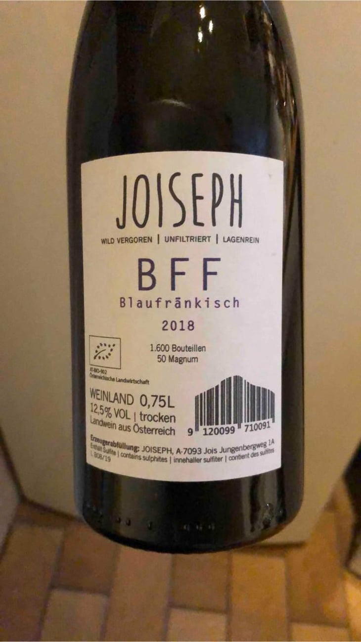 BFF - Joiseph Weingut - Richard Artner, Xandl Kagl & Luka Zeichmann 