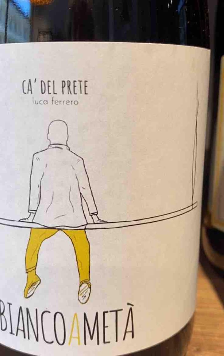 Bianco a metà - Cà del Prete - Luca Ferrero 