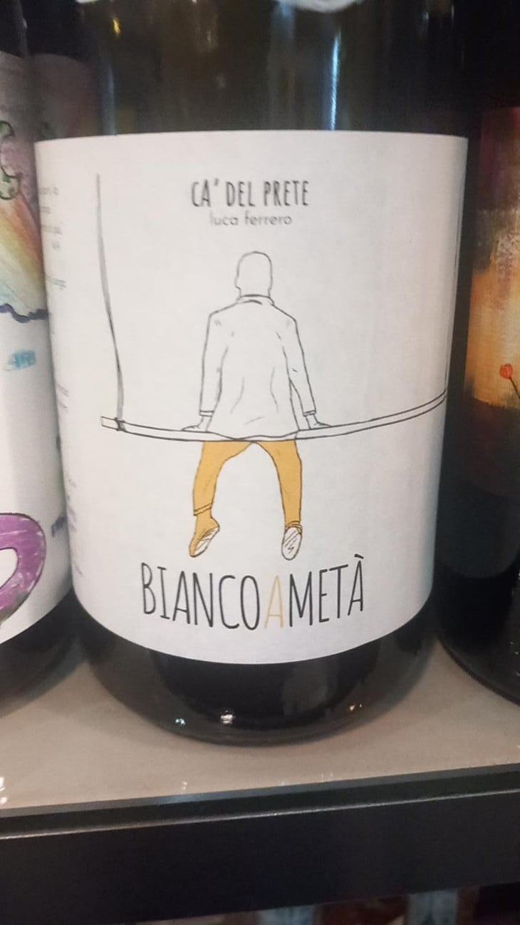 Bianco a metà - Cà del Prete - Luca Ferrero 