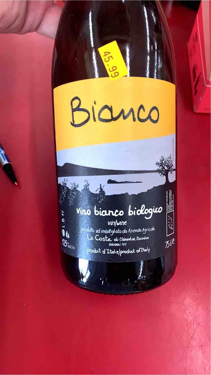 Bianco - Le Coste - Clémentine Bouveron & Gianmarco Antonuzi 