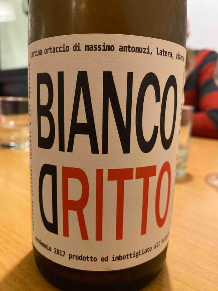 Bianco D’Ritto - Cantina Ortaccio - Massimo Antonuzi & Patrizia Montanari 