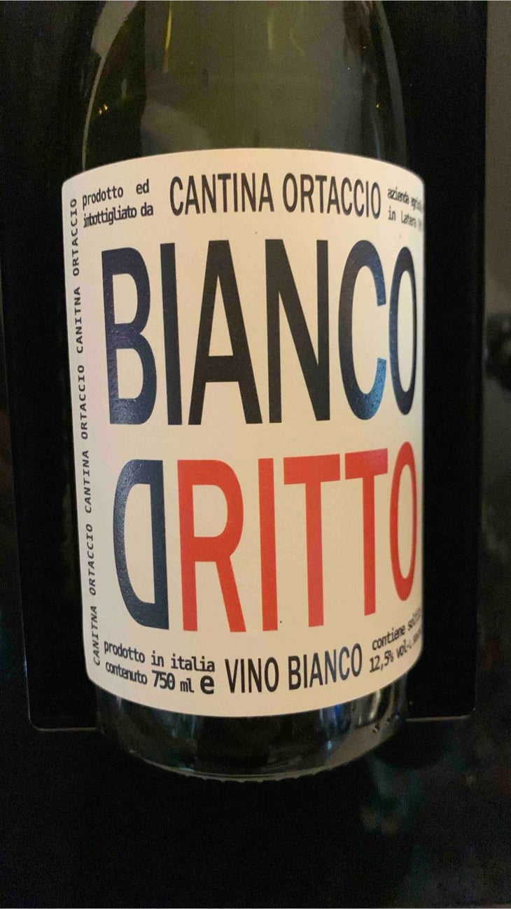 Bianco D’Ritto - Cantina Ortaccio - Massimo Antonuzi & Patrizia Montanari 