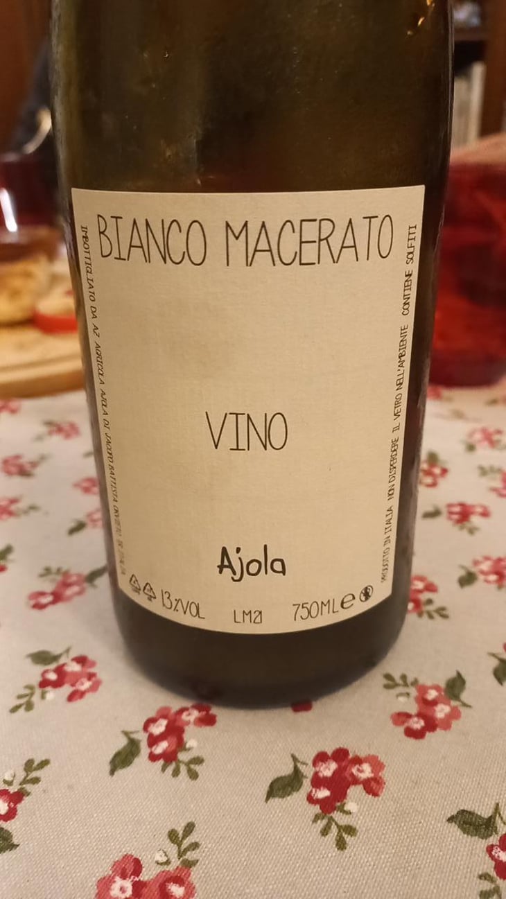 Bianco Macerato - Azienda Agricola Ajola - Jacopo Battista 