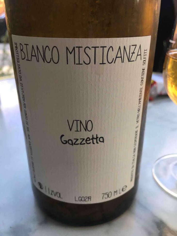Bianco Misticanza - Gazzetta Wines - Patricia Nelson 