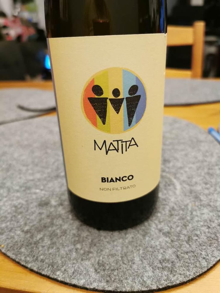 Bianco Non Filtrato - Ruvido Wines (Formerly Matita Wines) - Matias Di Marco & Alessio Donny D'Onofrio 