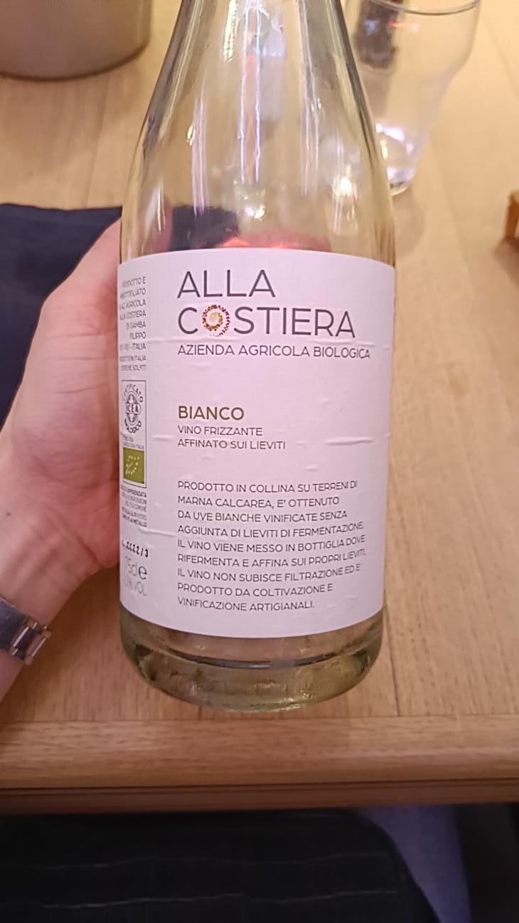 Bianco Sui Lieviti - Alla Costiera - Filippo Gamba 