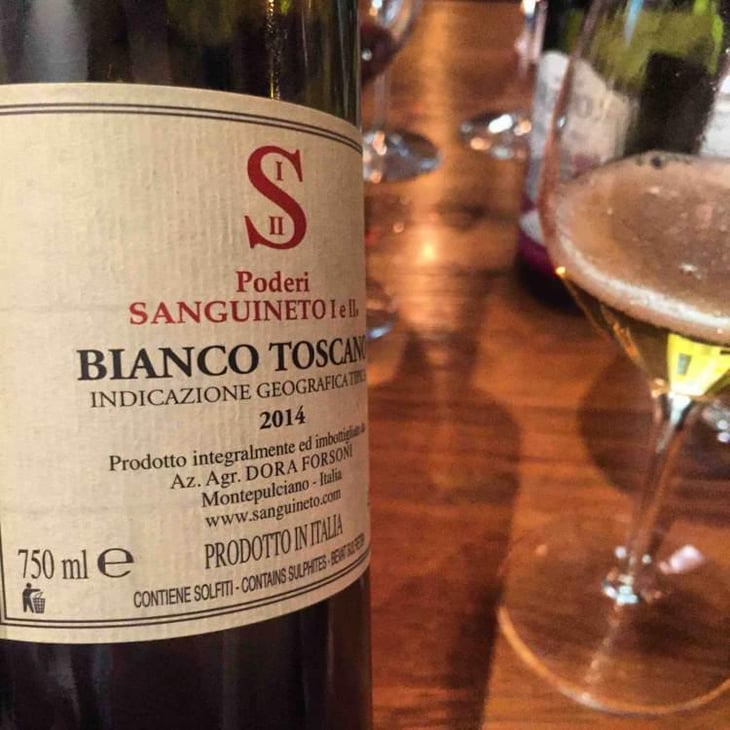 Bianco Toscano - Poderi Sanguineto - Dora Forsoni 
