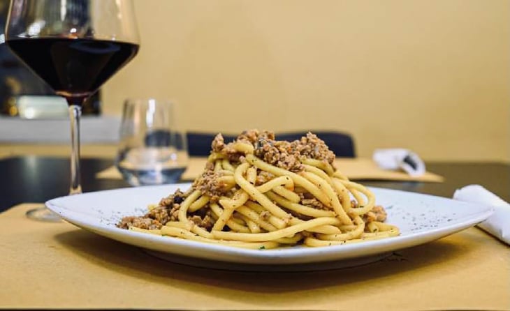 Bigoli Con Ragù Di Corte Padovana - Osteria la Ruta - Cucina, enoteca e cicchetteria - 338490