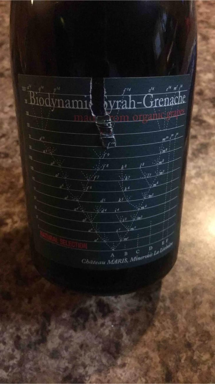 Biodynamic Syrah-Grenache - Minervois La Liviniere - Robert Eden & Kevin Parker 