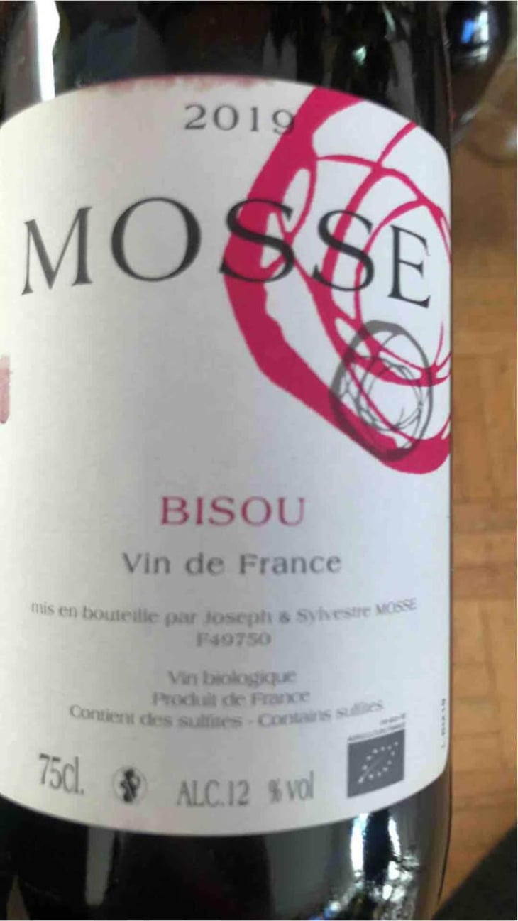 Bisou - Domaine Mosse - Sylvestre & Joseph Mosse 