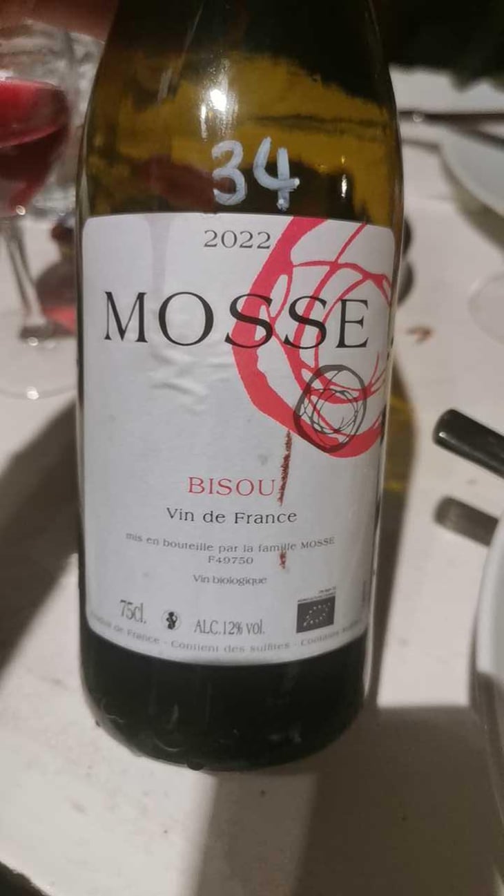 Bisou - Domaine Mosse - Sylvestre & Joseph Mosse 