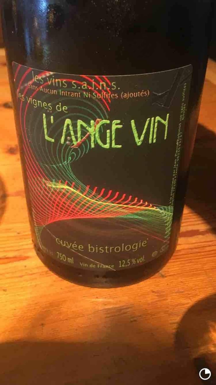 Bistrologie - Les Vignes de l'Angevin - Jean-Pierre Robinot 
