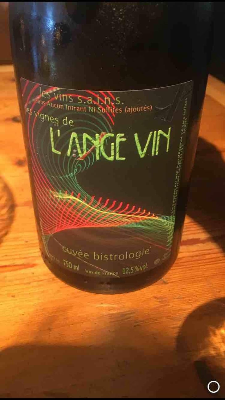 Bistrologie - Les Vignes de l'Angevin - Jean-Pierre Robinot 