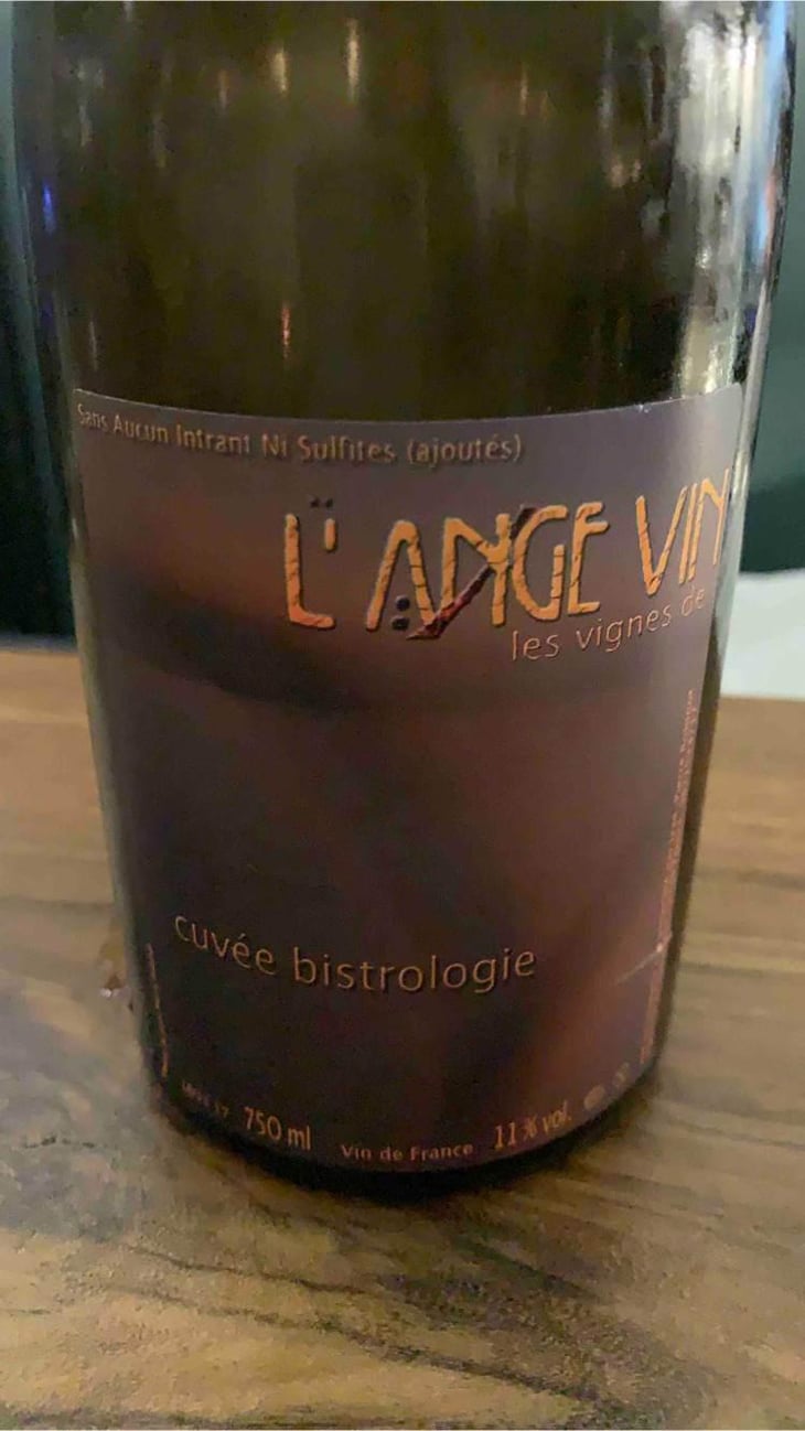 Bistrologie - Les Vignes de l'Angevin - Jean-Pierre Robinot 