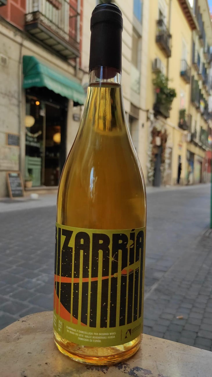BIzarría malvasía orange - Bizarria Wines - Vicente Ovejero -2022