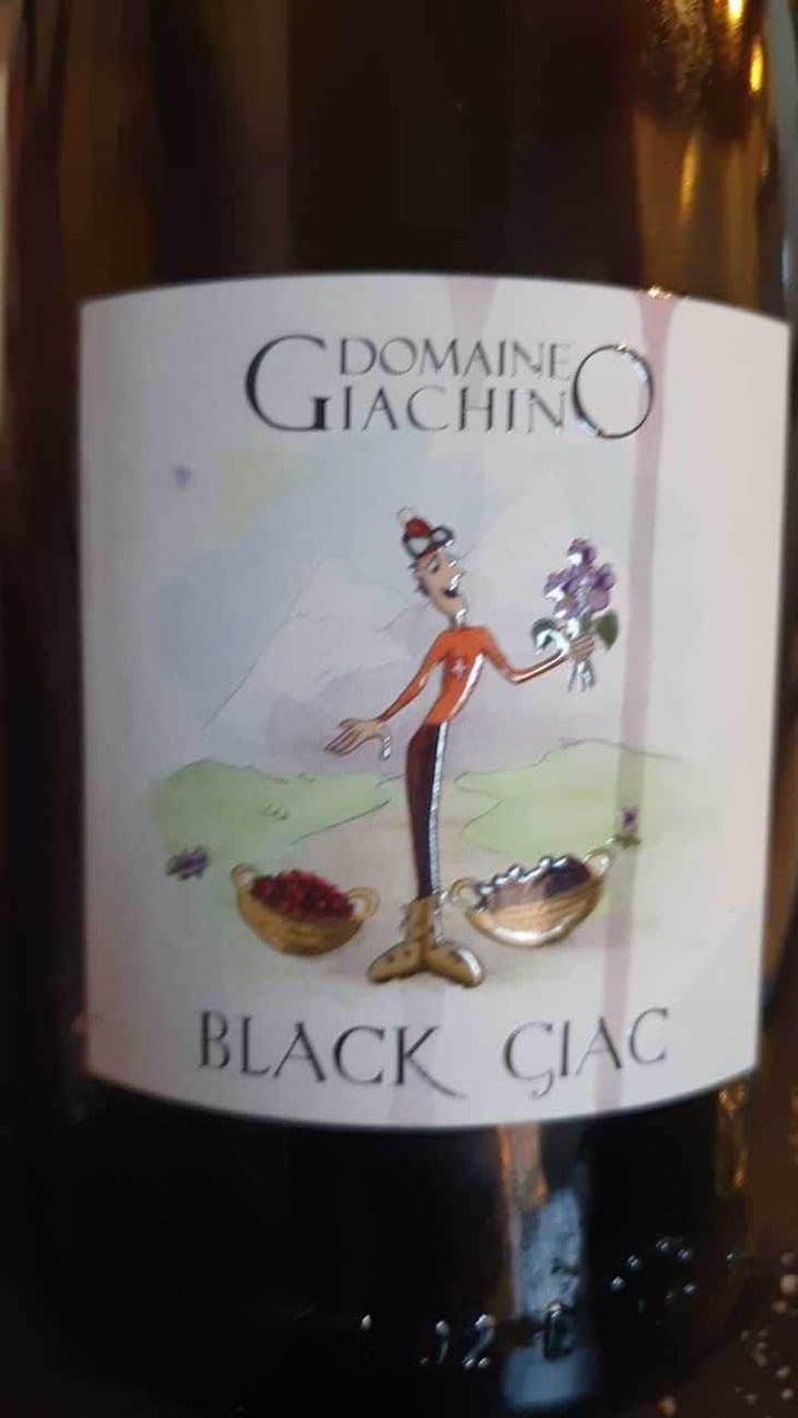 Black Giac (old label) - Domaine Giachino - Frédéric, David & Clément Giachino 