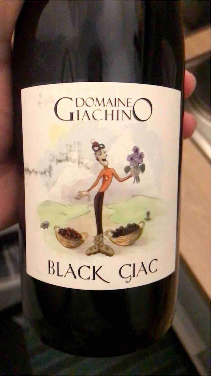 Black Giac (old label) - Domaine Giachino - Frédéric, David & Clément Giachino 