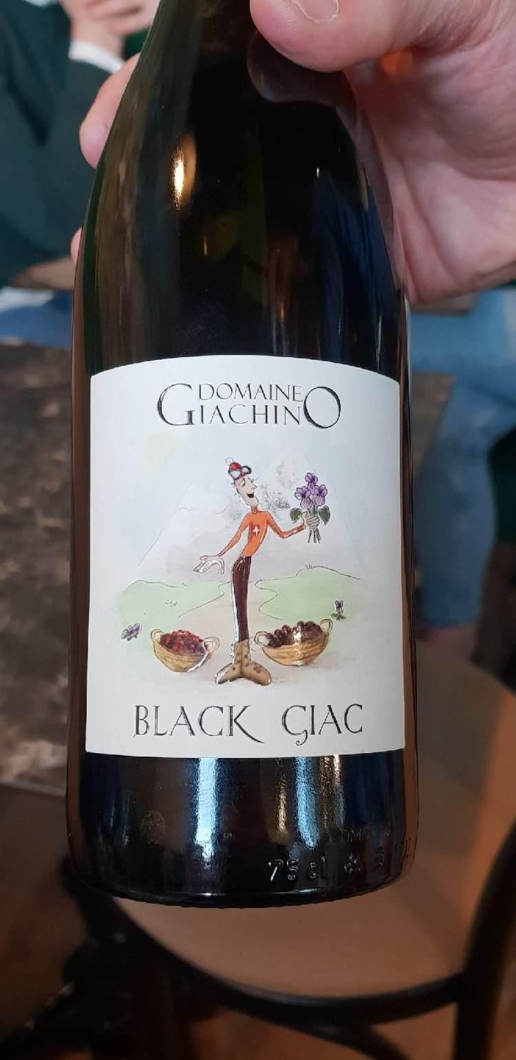 Black Giac (old label) - Domaine Giachino - Frédéric, David & Clément Giachino 