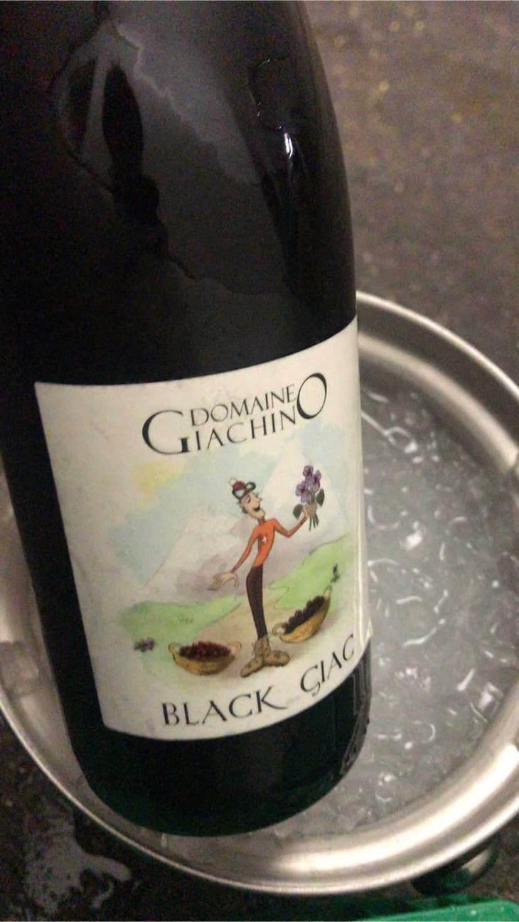 Black Giac (old label) - Domaine Giachino - Frédéric, David & Clément Giachino 