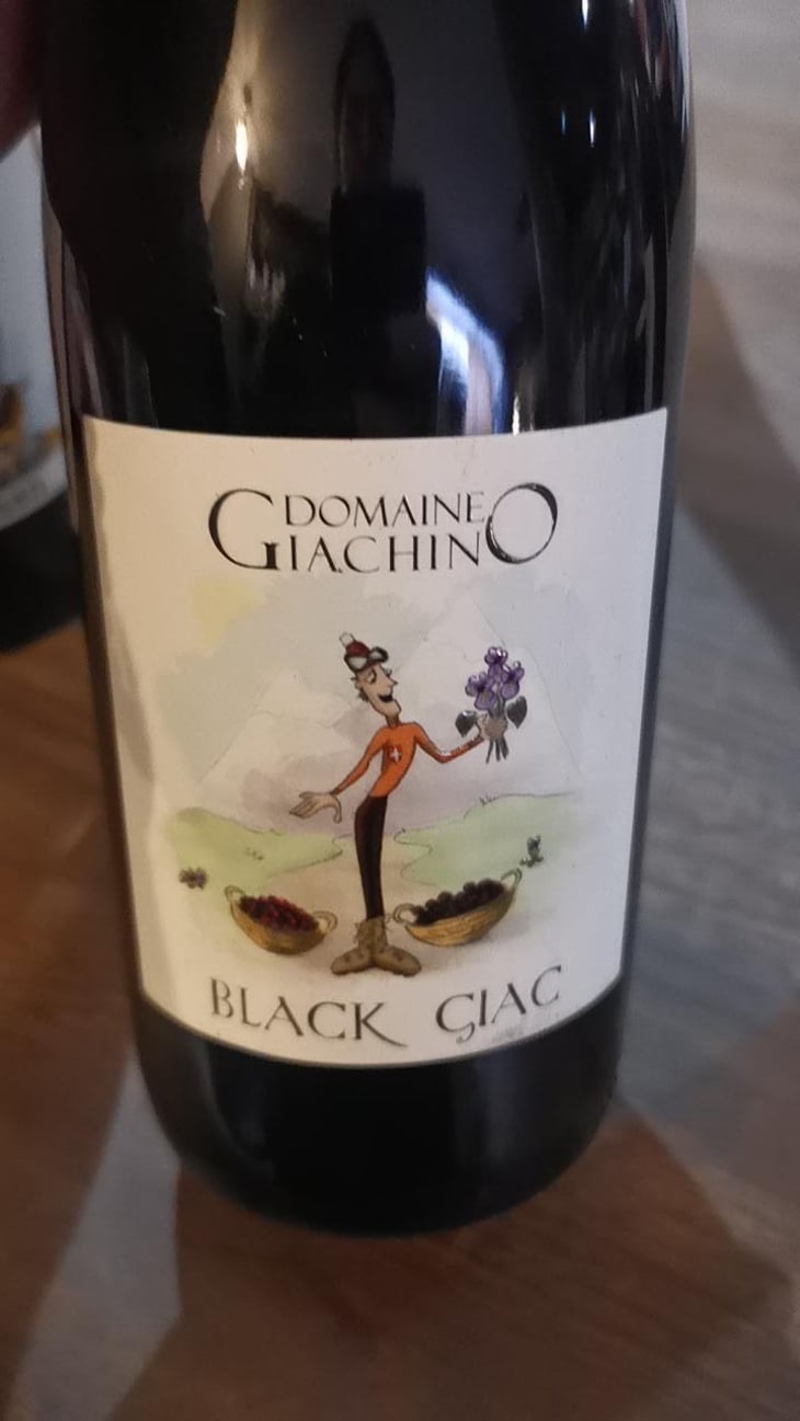 Black Giac (old label) - Domaine Giachino - Frédéric, David & Clément Giachino 