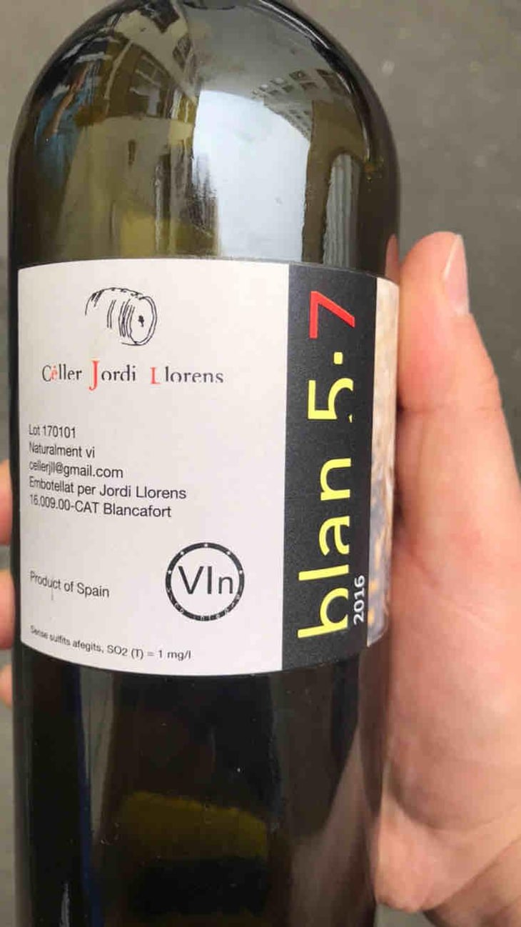 blan 5.7 - Celler Jordi Llorens - Jordi Llorens 