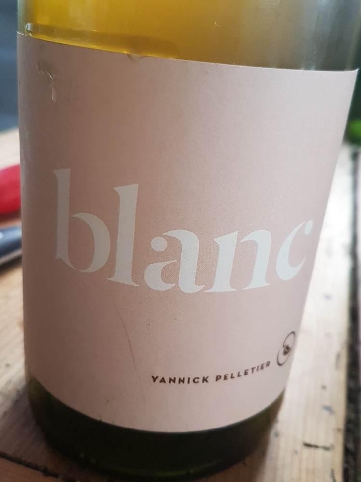 Blanc - Domaine Yannick Pelletier - Yannick Pelletier 